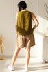 Image 6 of Loose linen blouse and sleeveless & relaxed fit Kathy from Baltic Linen